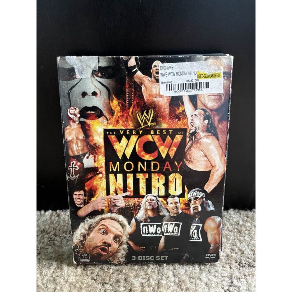 WWE The Very Best of WCW Monday Nitro 3-Disc DVD Set Hogan Sting Flair